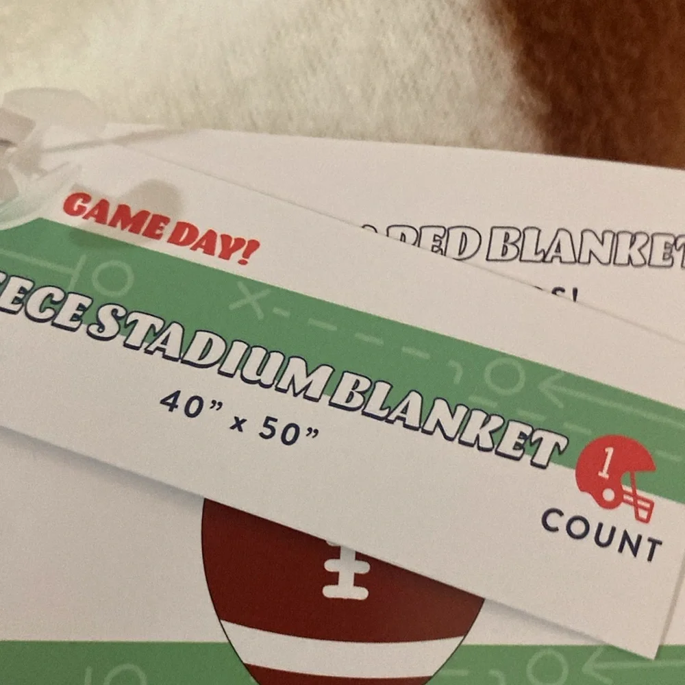 Target BP 2023 Football Shaped Blanket